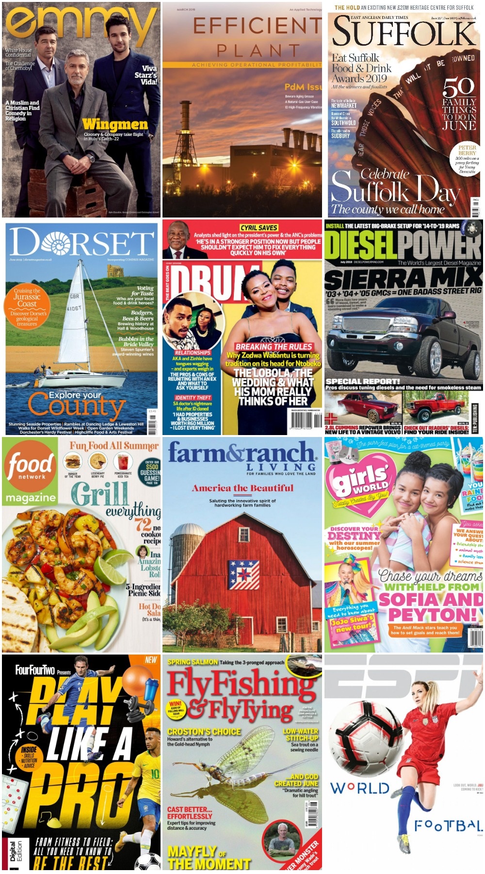 50 Assorted Magazines - May 30 2019