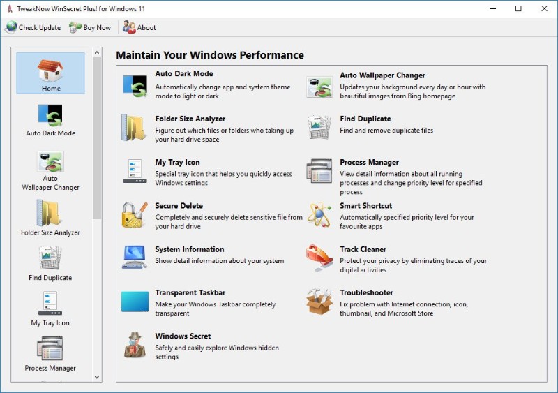 TweakNow WinSecret Plus v9.3.6 Portable by FC