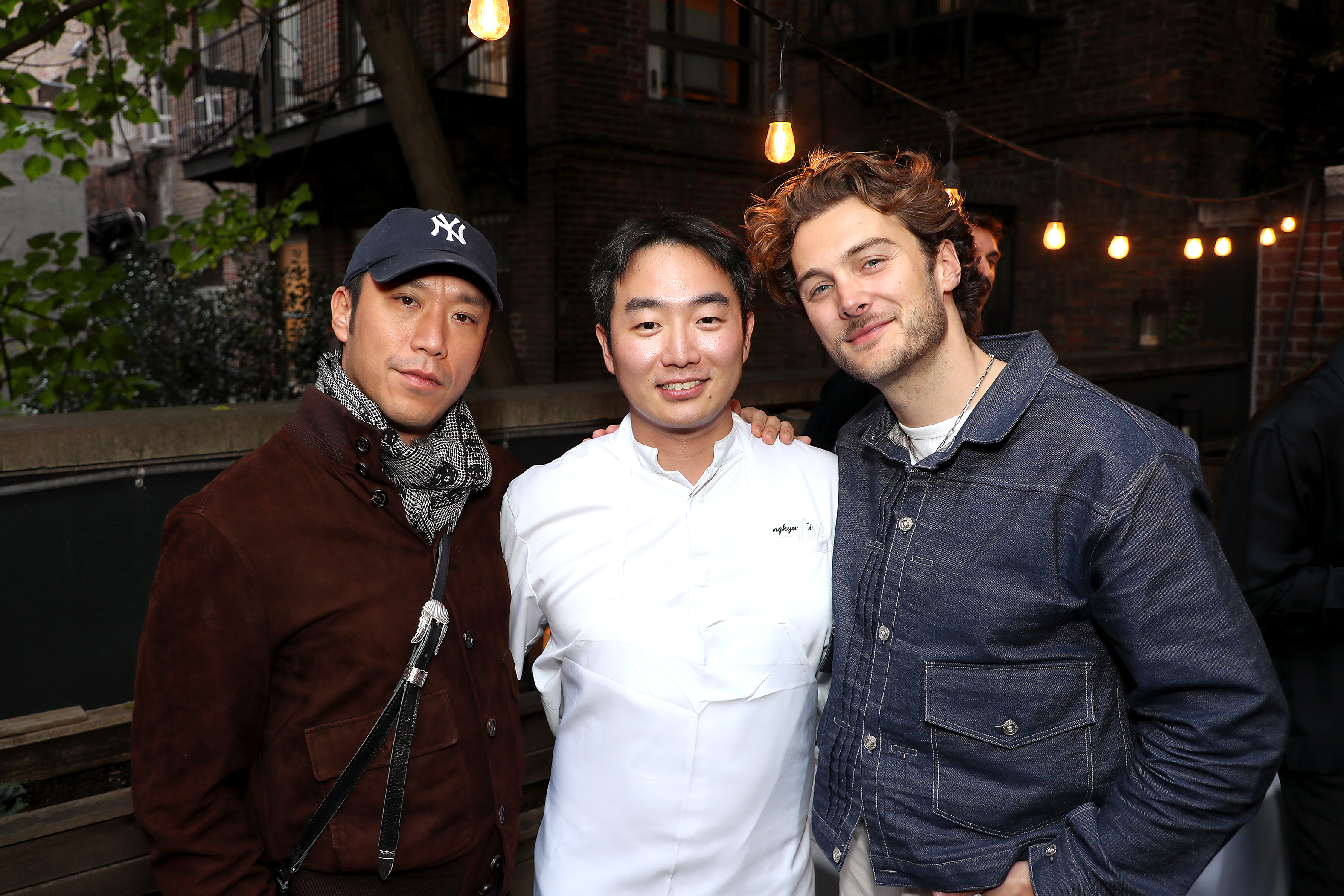 Food and beverage industry professionals networking