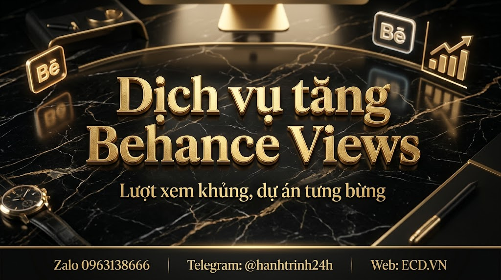 tăng behance views nhanh chóng tăng comment