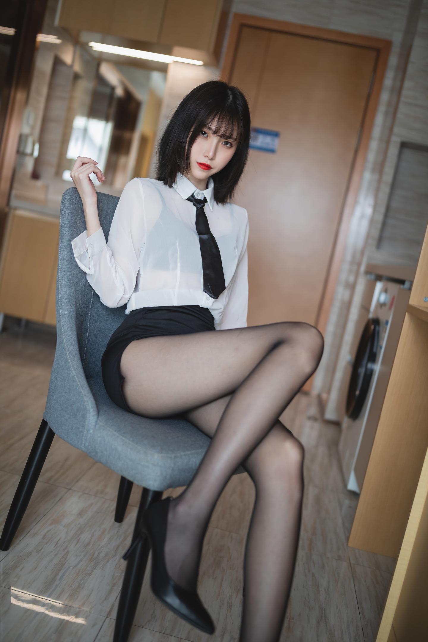 许岚LAN NO.004 OL制服 3