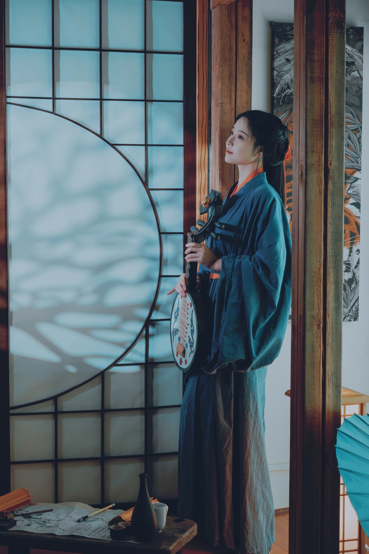 年年nnian 汉宫春月古风写真 宫廷风唯美图集插图7