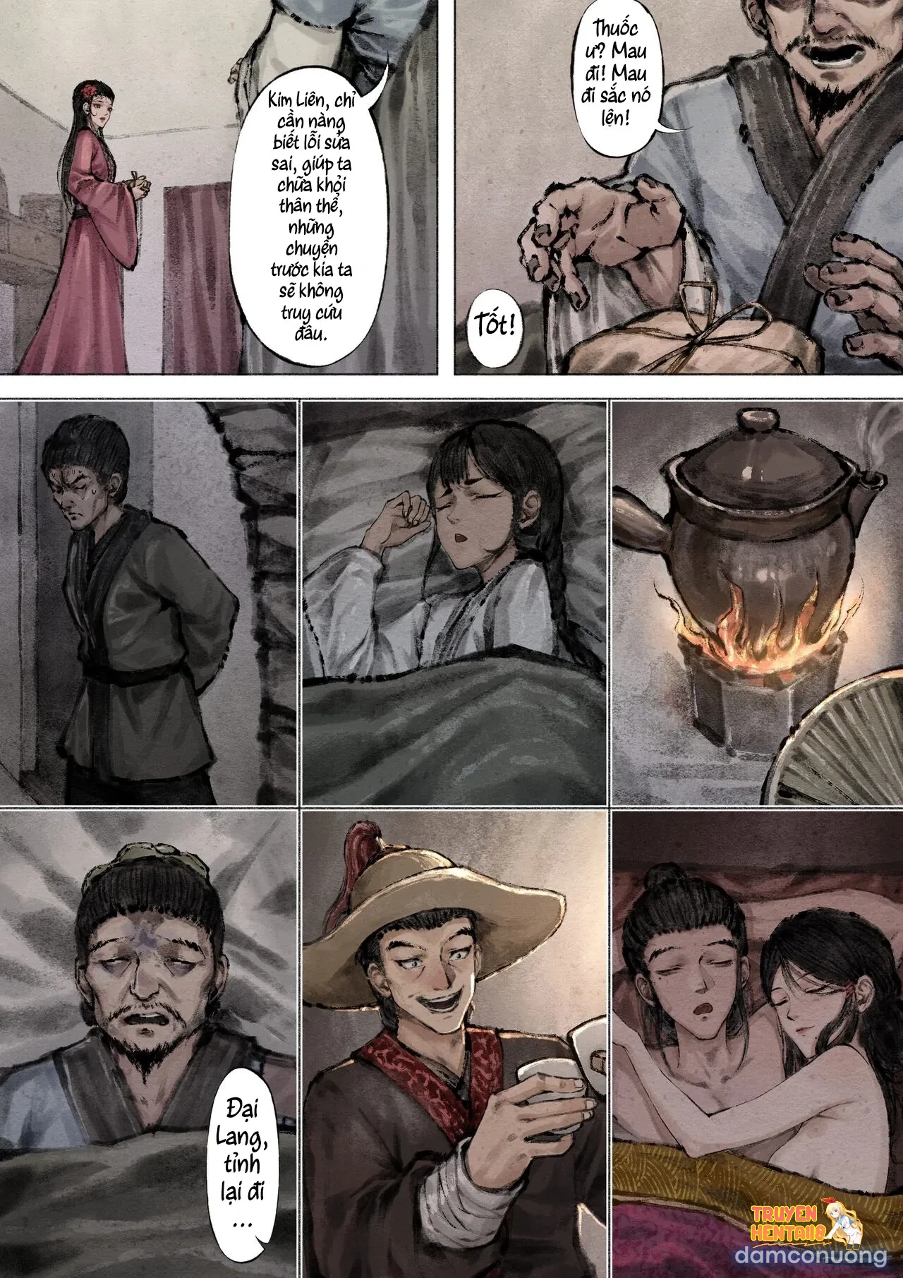 Trang truyện tmpqrbl4s4g trong truyện tranh Kim Bình Mai - Chapter 10 - truyenhentai18.net