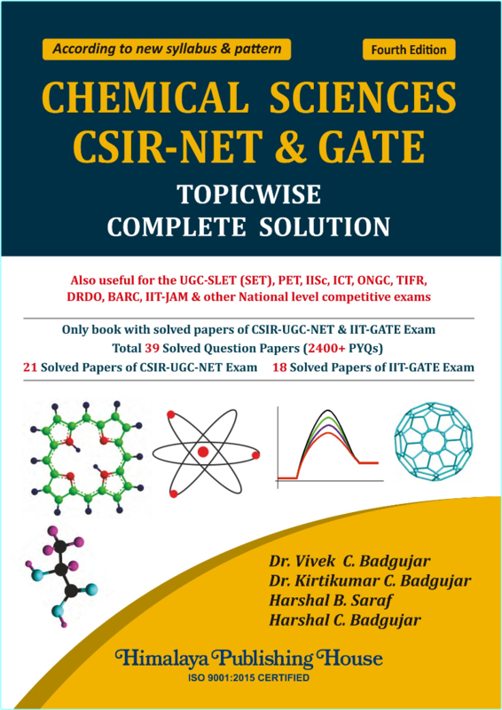 Badgujar V Chemical Sciences CSIR NET And Gate Complete Solution 4ed 2024