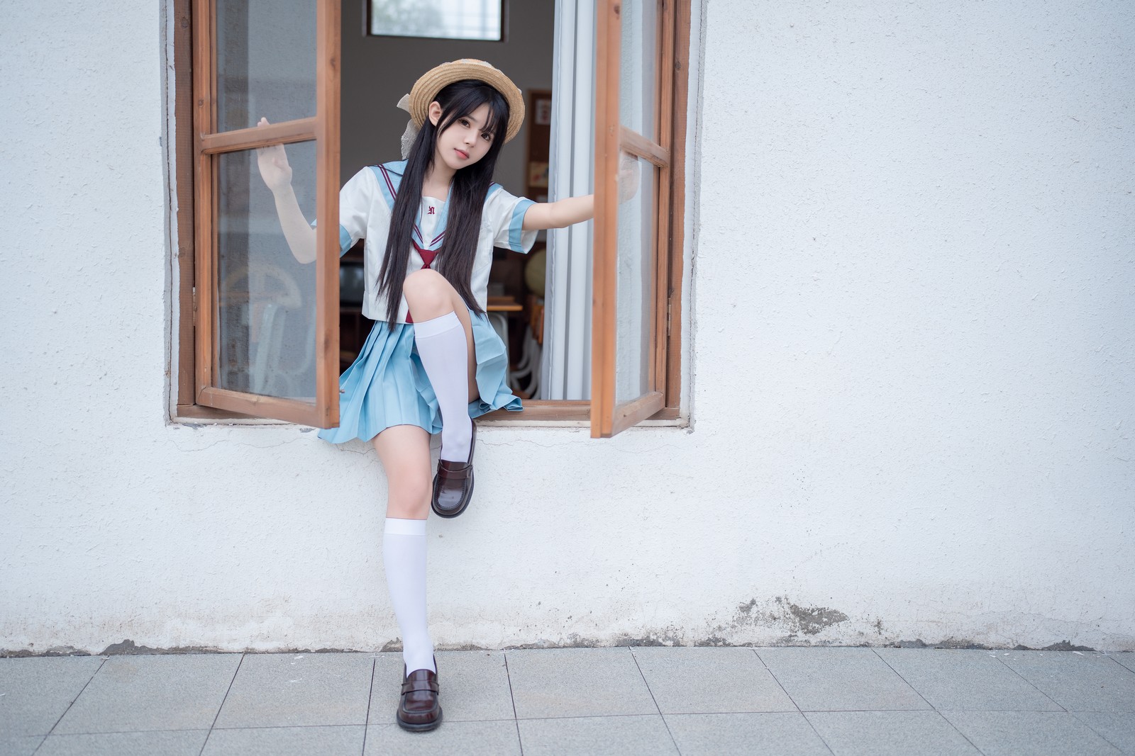 rua阮阮 雪糕 主题 写真合集｜夏日清凉少女写真（40P｜527MB）插图4