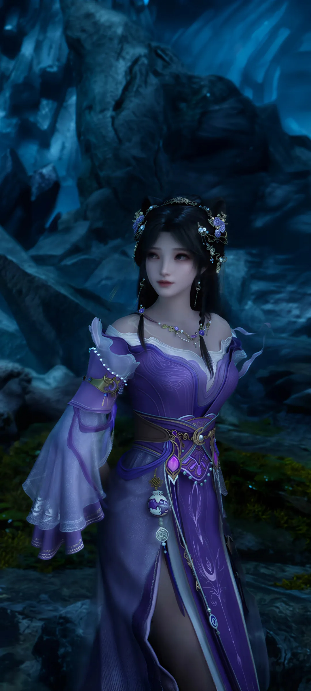 遮天姬紫月·超清壁纸30张，可以做手机壁纸插图