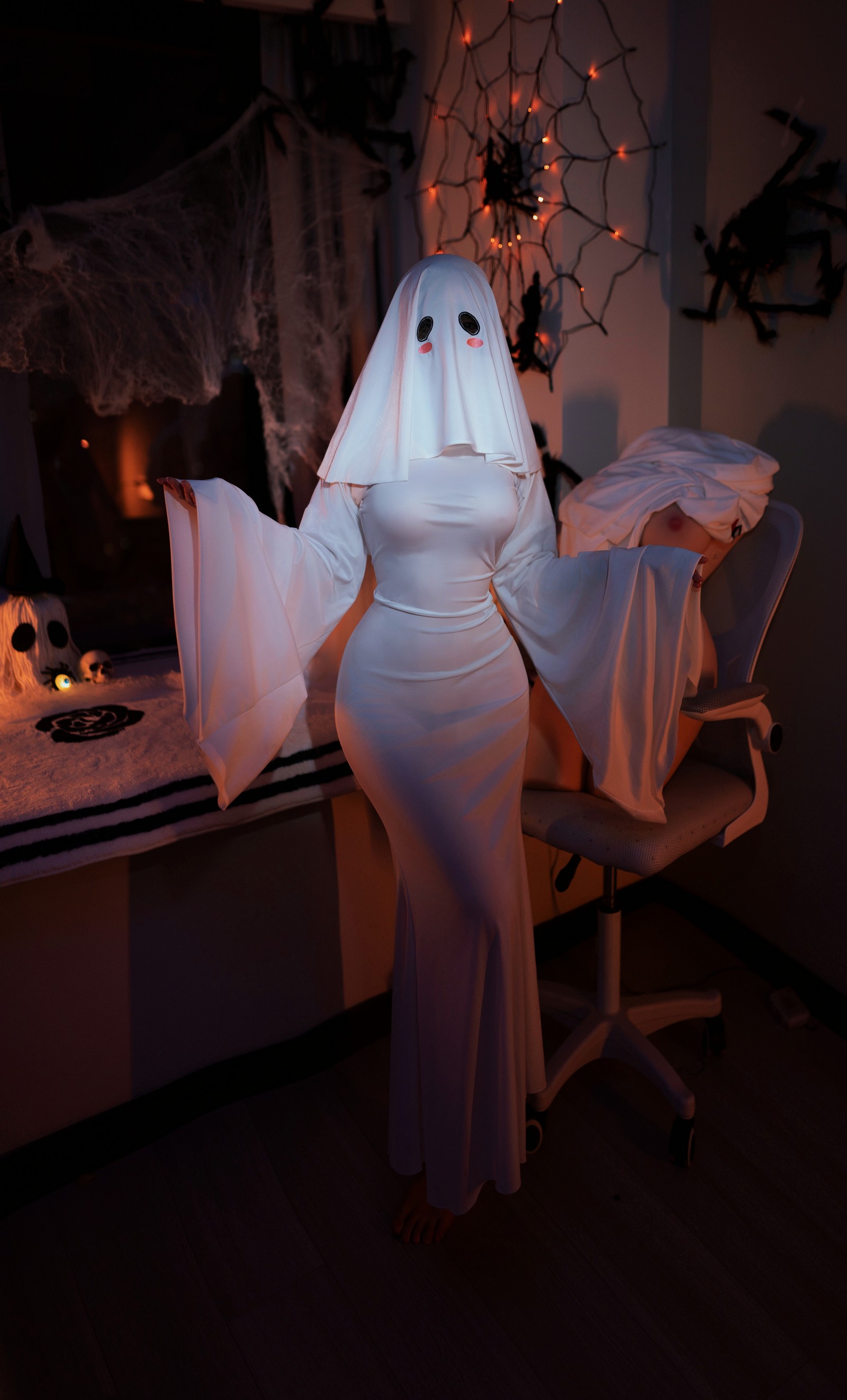 Bangni邦尼 – 幽灵娘 Cosplay 高清写真集（88P-8V-1.29GB）暗黑幻想风插图2