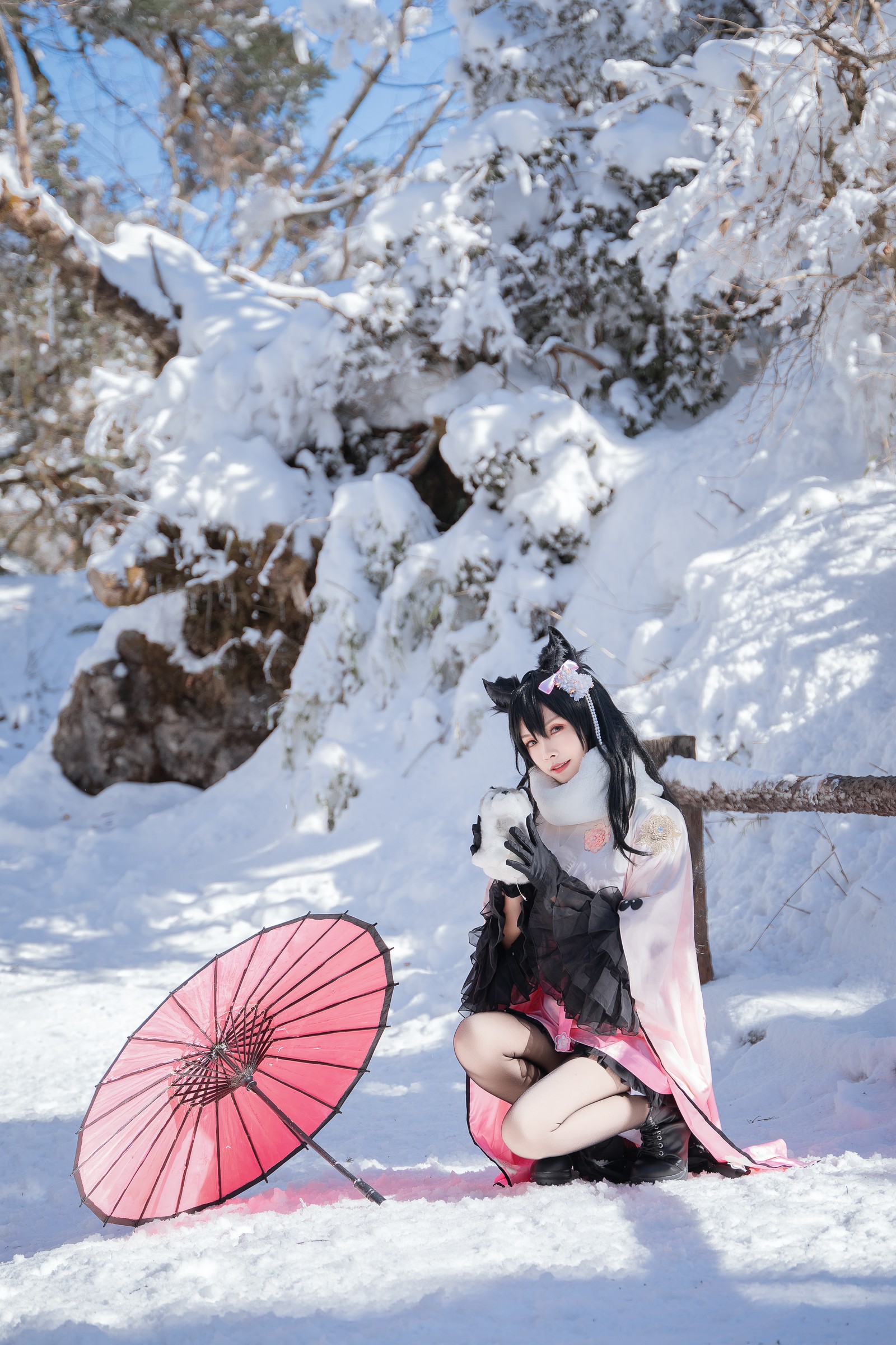 Neko-薇薇 爱宕和服 Cosplay 写真合集｜超清大图（45P｜453MB）插图4