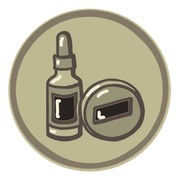 Beard care icon