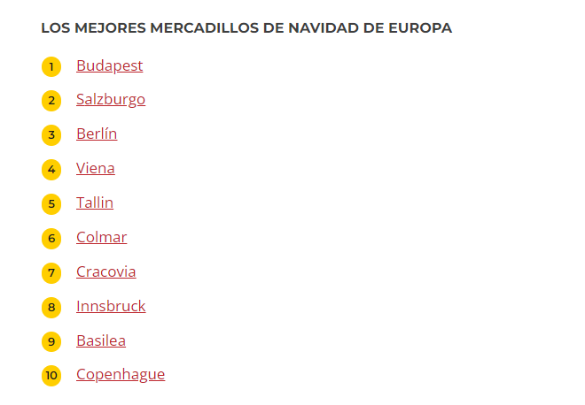Los mejores mercadillos navideños de Europa - Mercados/ Mercadillos de Navidad en Europa: ¿Cuál elegir?