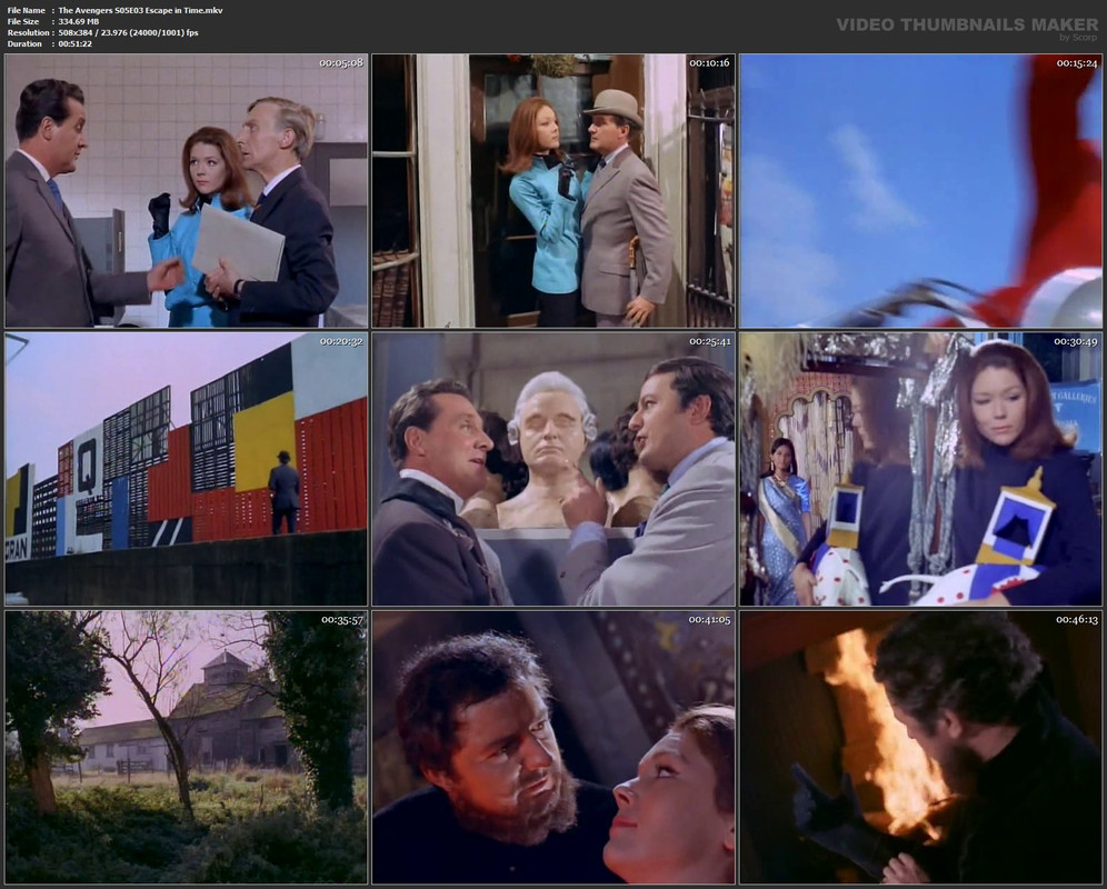 The Avengers S05E03 Escape in Time.mkv