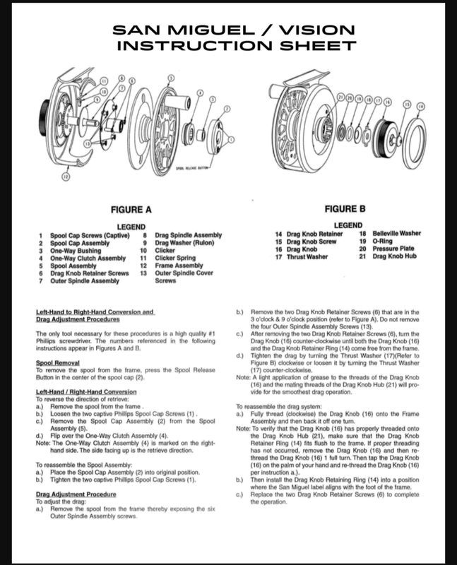 disassemble a ross vexsis fly reel manual Evolution FS Tactical Fly Fisher William Mills & Son Fly