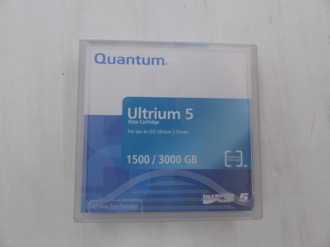 QUANTUM CONTAINS QTY 20 MR-L5MQN-01 ULTRIUM-5 DATA CARTRIDGES. 1500GB NATIVE /...