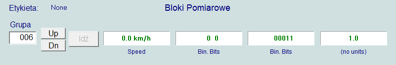 BDG tempomat ON