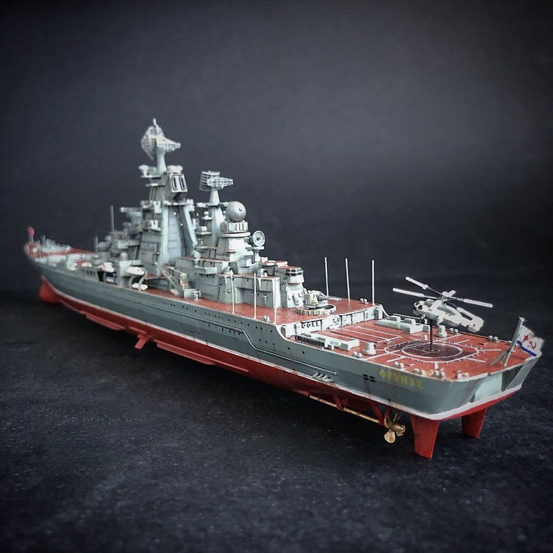 1/700 Trumpeter Kirov Class Battlecruiser Frunze - Ready For Inspection ...