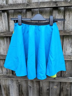 Blue Neoprene Dance Skirt - Age 5-6