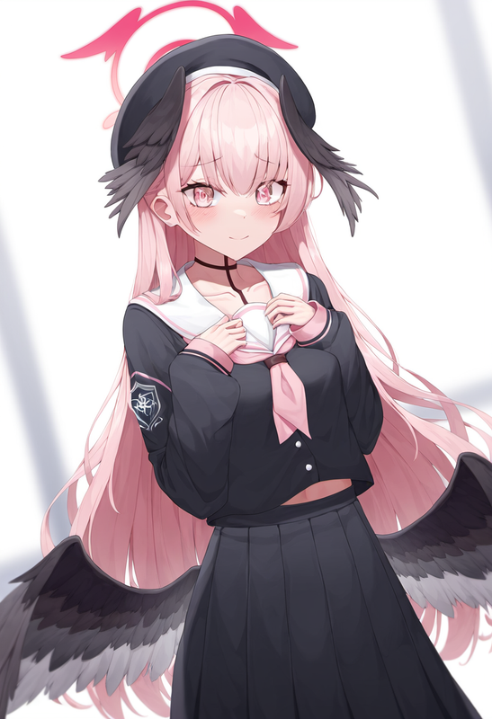 depth of field, 1girl, [[[[koharu (blue archive)]]]], {{{{aged up}}}}, {{long ha s-3420546746