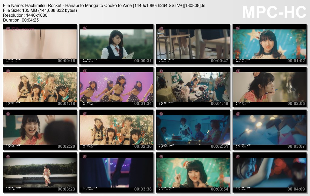 Hachimitsu Rocket - Hanabi to Manga to Choko to Ame [1440x1080i 