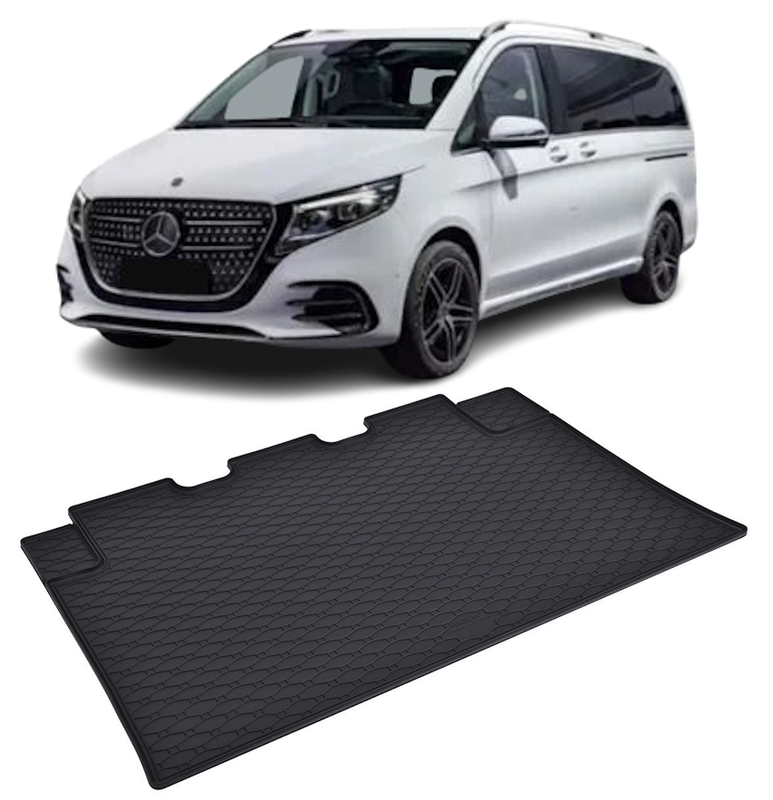 Tavita auto MERCEDES Vito L 8/9 locuri 2024-prezent, protectie portbagaj, Cri-Flo, din cauciuc 100%, compatibil cu autoturismul MERCEDES Vito