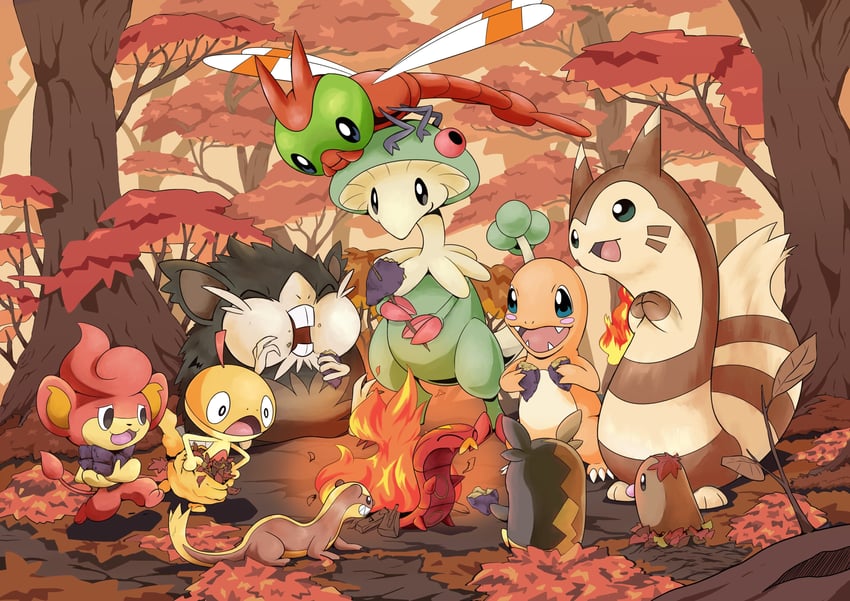 morpeko-charmander-furret-diglett-breloo