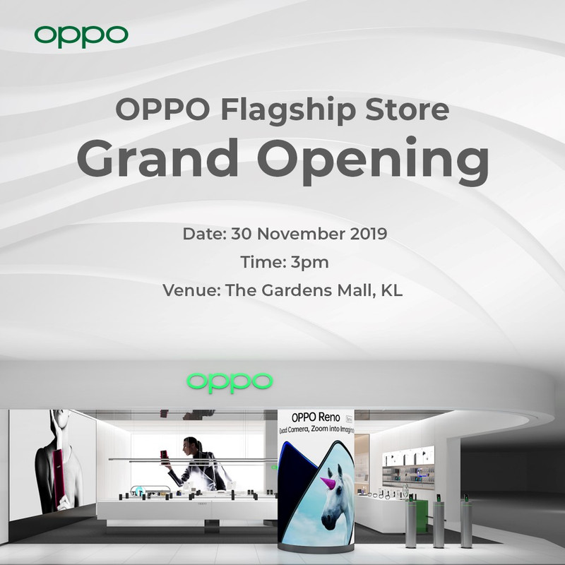 zul ariffin di majlis pelancaran flagship oppo di the gardens