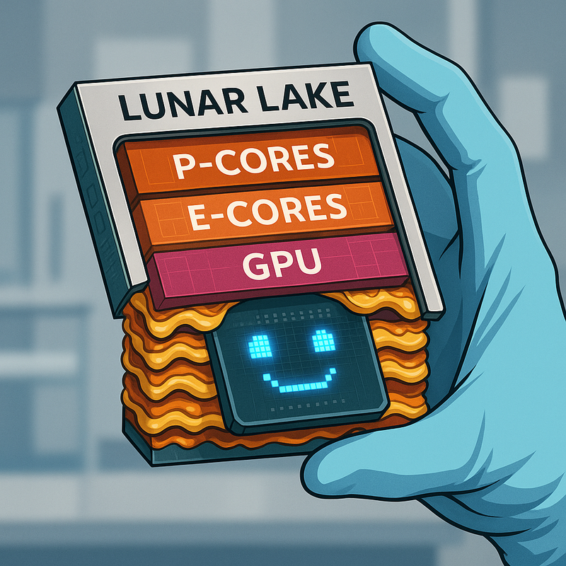 Matéria Pixbugtech: Intel Lunar Lake — Um Chip, Quatro Blocos e Vontade de Dominar o Mundo