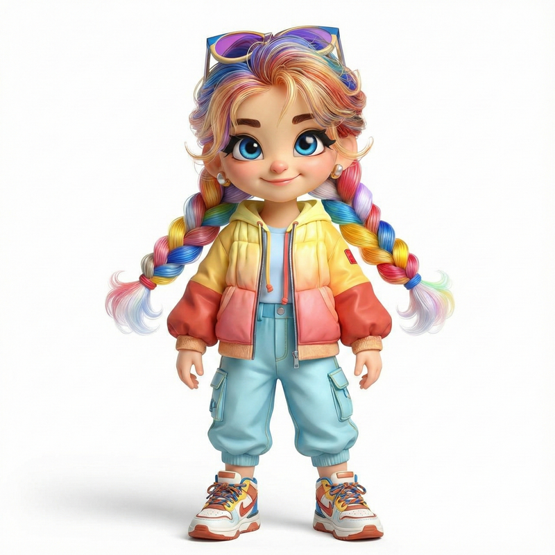 Маскот поза 1