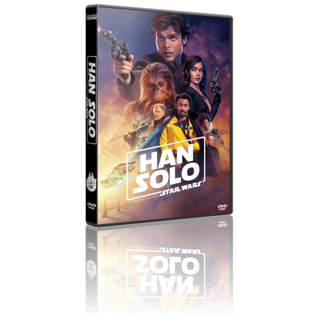 Portada - Han Solo: Una Historia de Star Wars [DVD9Full] [PAL] [Cast/Ing] [Sub:Varios] [2018] [C.Ficción]