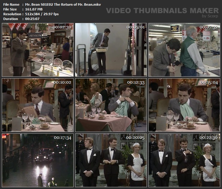 Mr. Bean S01E02 The Return of Mr. Bean.mkv