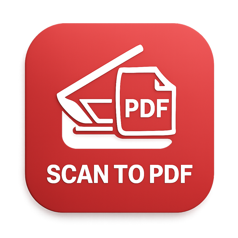 Scan to PDF Icon