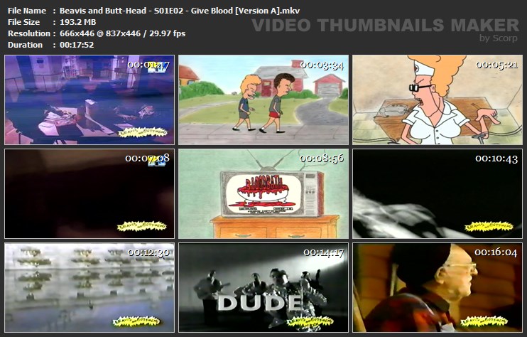Beavis and Butt-Head - S01E02 - Give Blood [Version A].mkv