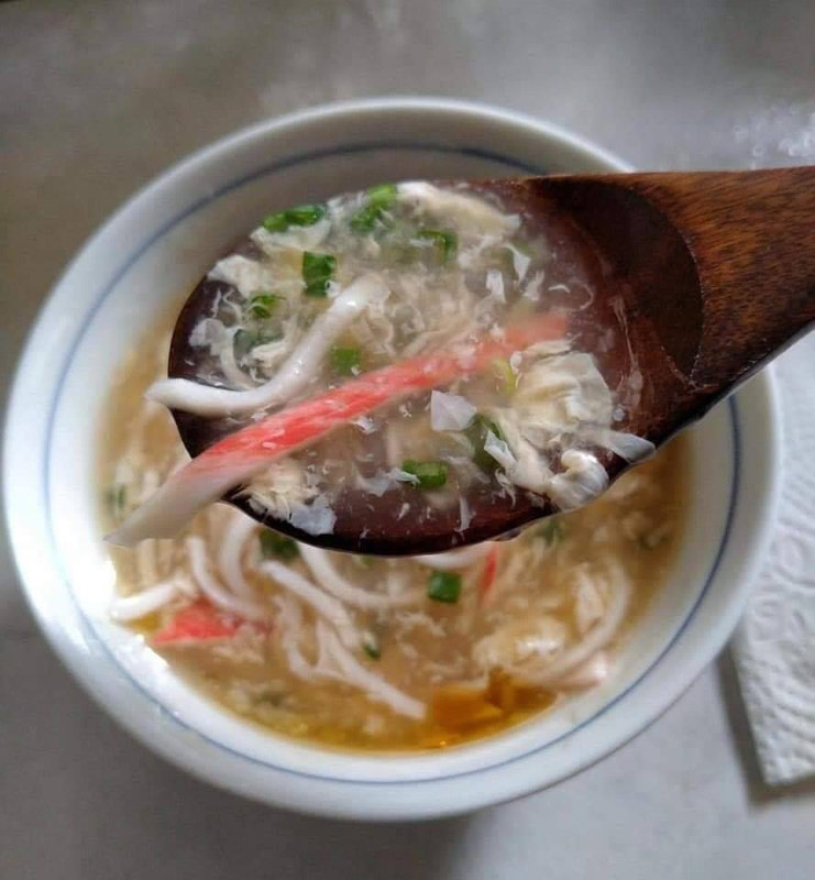Resepi Sup Telur Chinese Style, Guna 6 Bahan Simple 