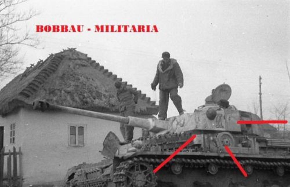 Panzerkampfwagen IV Lang Turmschürzen Nummer Panzer 4 Front