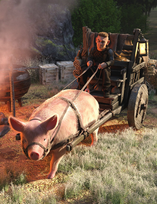 Pig Cart Pig Cart