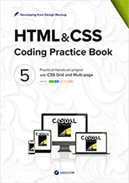 HTML & CSS Coding Practice Book 5 (Practical Hands-on Series 2)