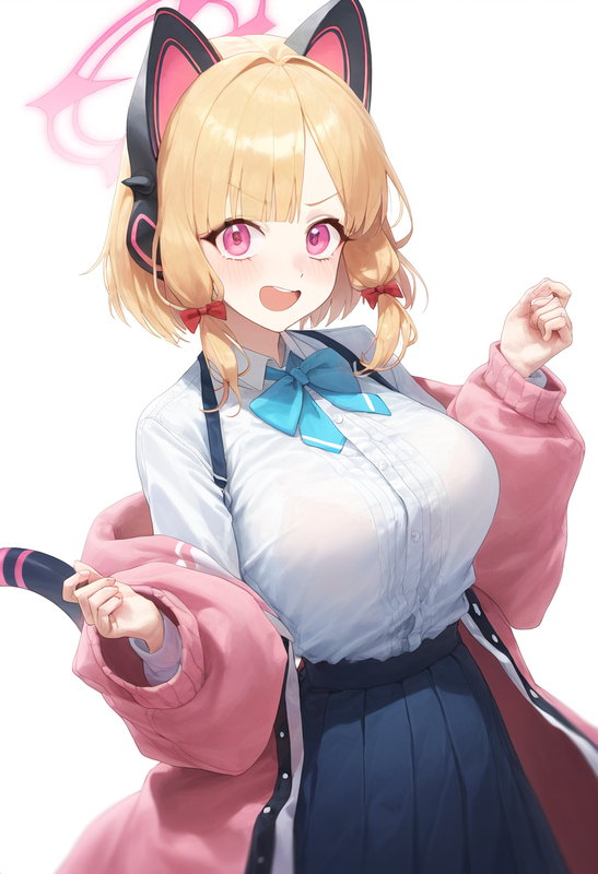 depth of field, 1girl, momoi (blue archive), large breasts, {{{aged up}}}, blue  s-1135881291