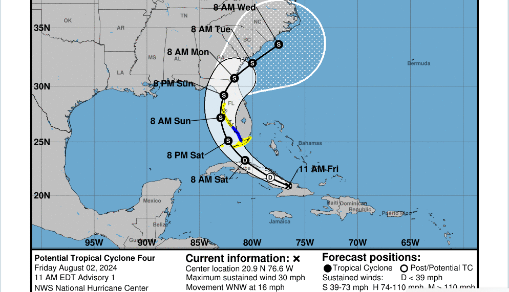Potencial de ciclon tropical Aviso Publico - Huracanes en Cuba y Jamaica - Foro Caribe: Cuba, Jamaica