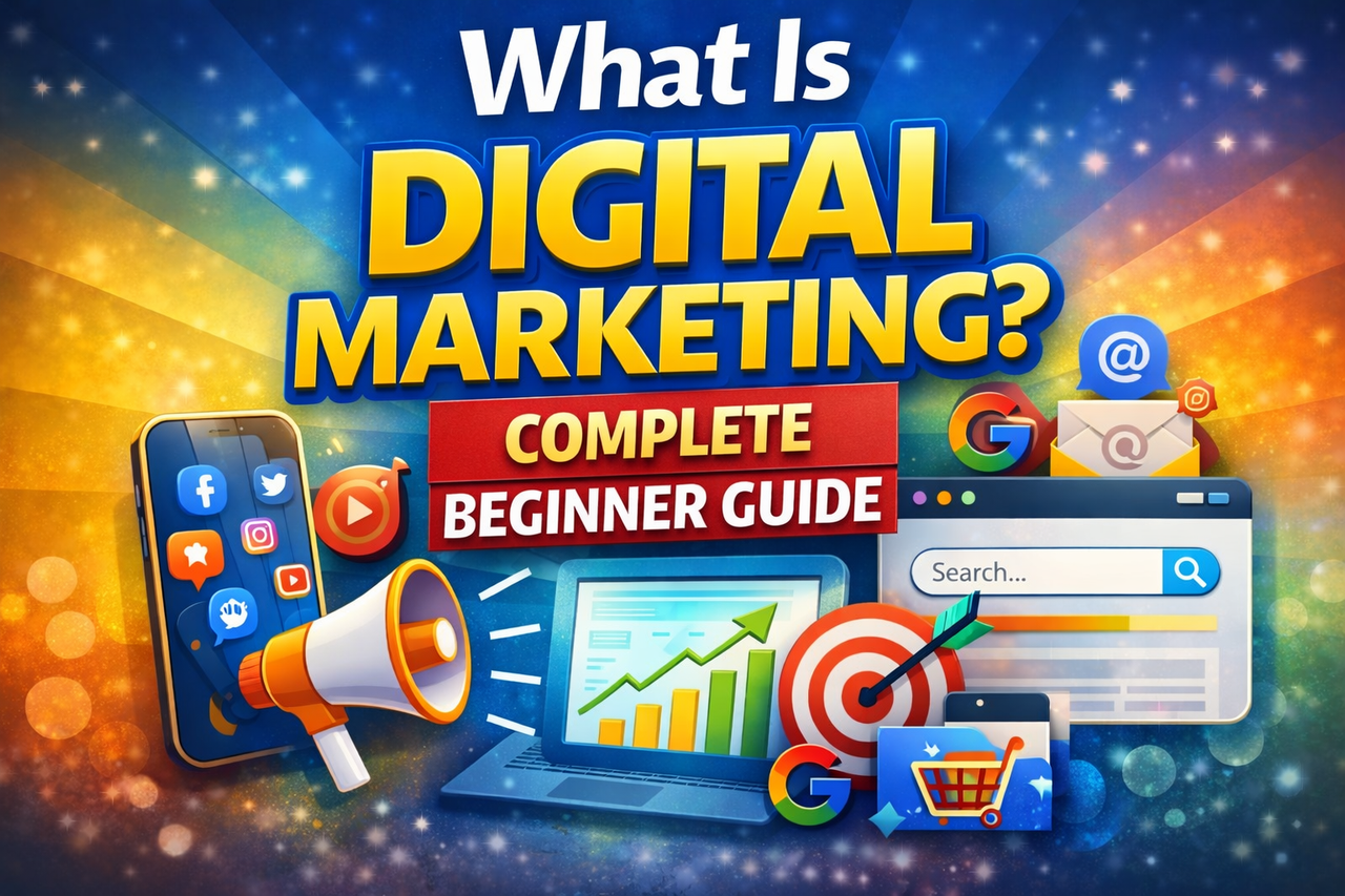 What Is Digital Marketing? Complete Beginner Guide