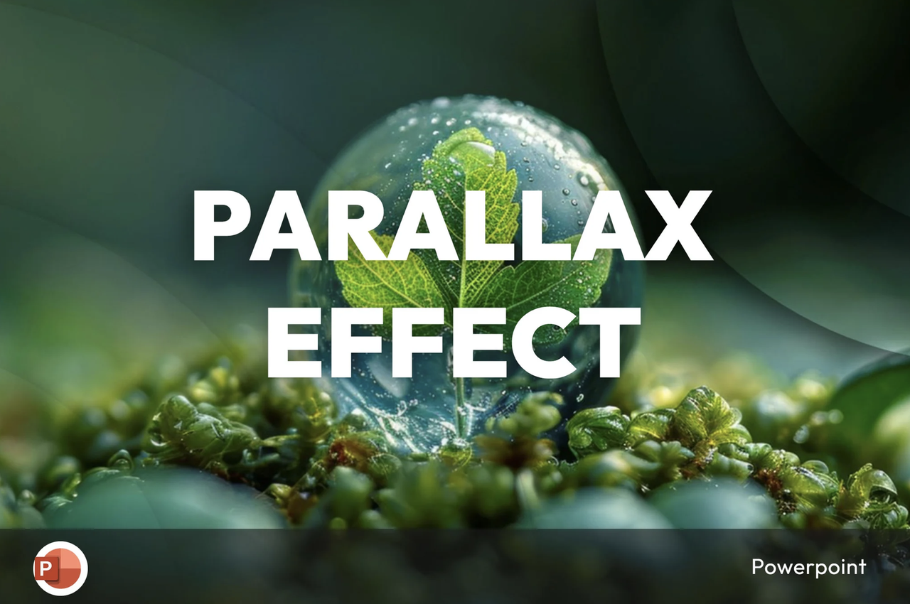 Green Parallax Slideshow Motion Animated Effect