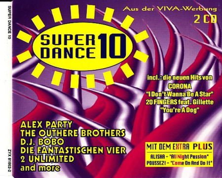 VA - Super Dance 10 (2CDs) (1995)