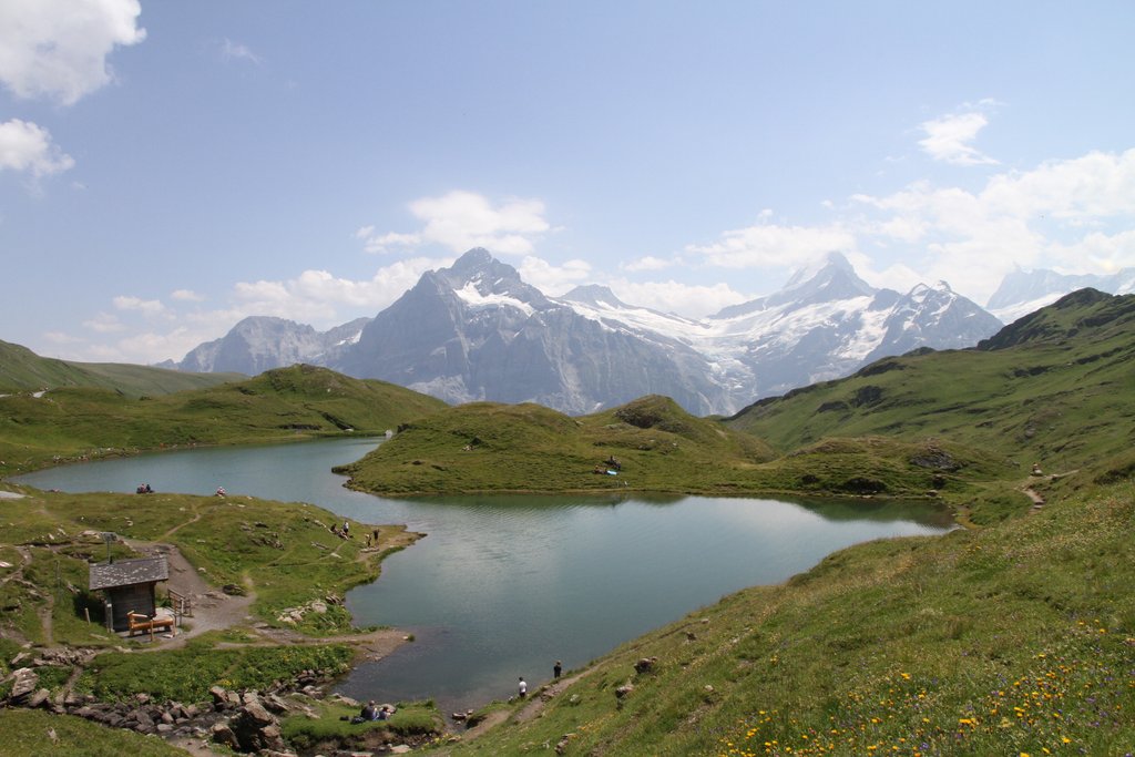 SUBIDA AL FIRST- LAGO BACHALPSEE- BAJADA EN TROTIBIKE - 50 sombras del verde en Suiza y Alemania (5)