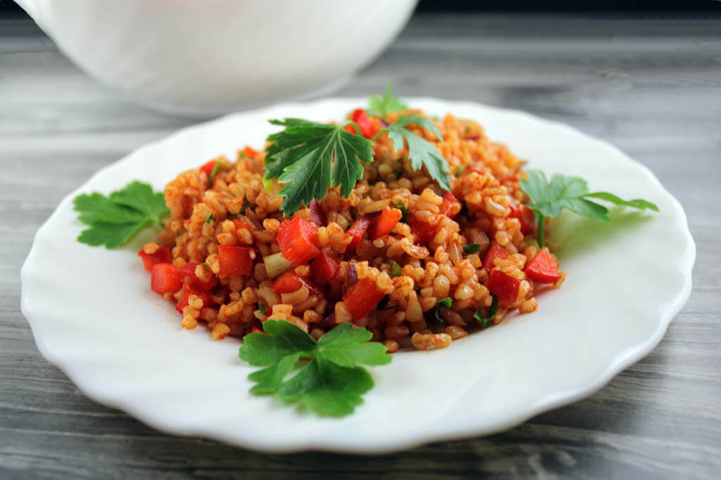 Kisirsalat (Bulgur)