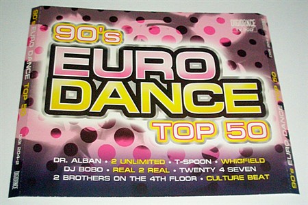 VA - 90's Euro Dance Top 50 [3CD] (2007)
