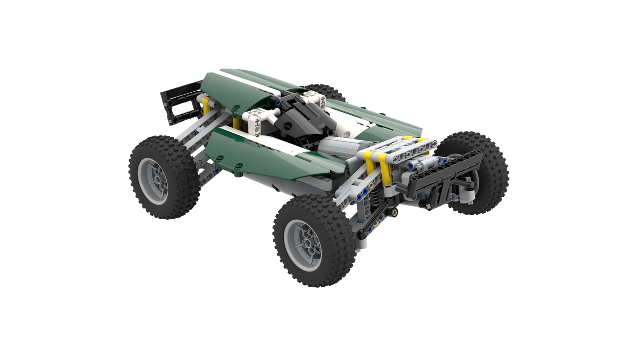 TEST_Retro buggy - Racers 8138 Phantom Crasher body-work
