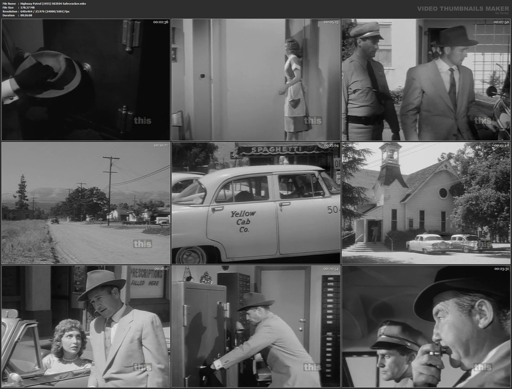 Highway Patrol (1955) S03E04 Safecracker.mkv