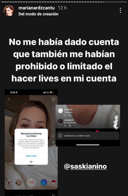 Censuran a Mariana Rodríguez de Instagram por hablar tema delicado