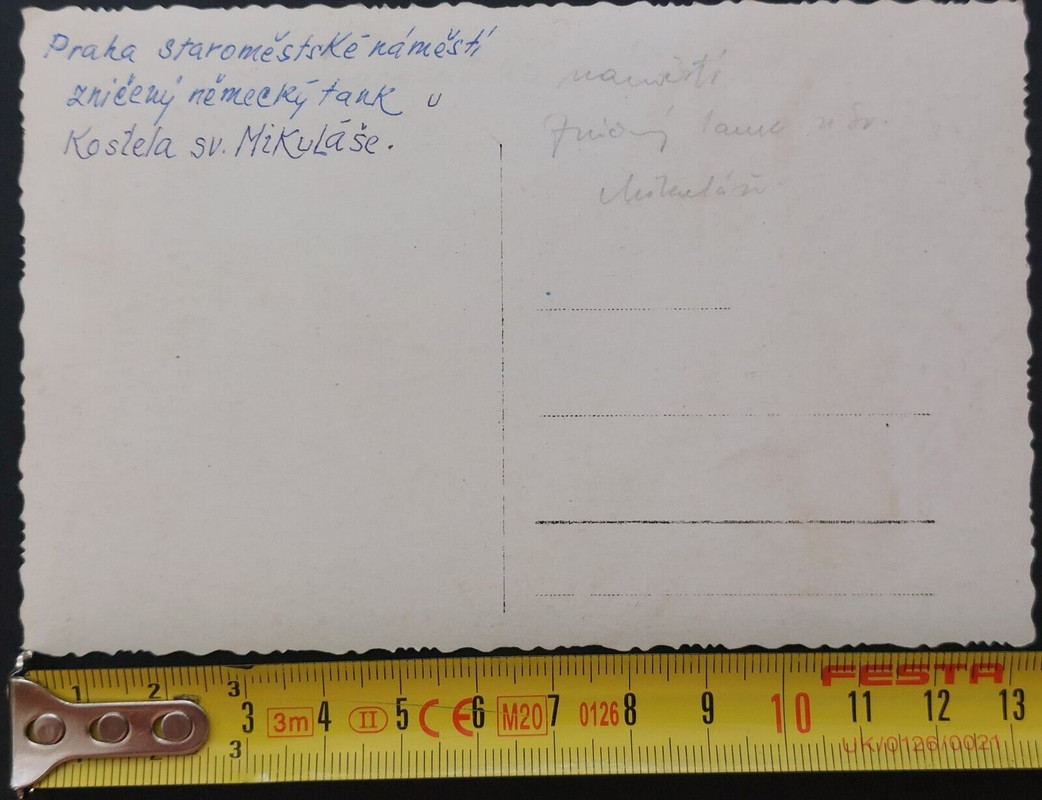 Orig.foto Tschechien,Prag Mai 1945, Stug III, Panzer, Technik (2)