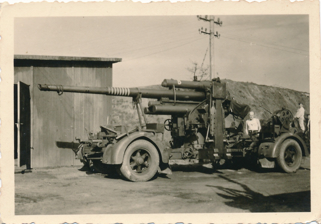 8,8 cm Flakgeschütze Abschussringe 2.Weltkrieg