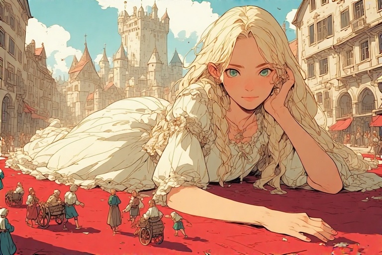 Comics-A-young-woman-Gullivera-2