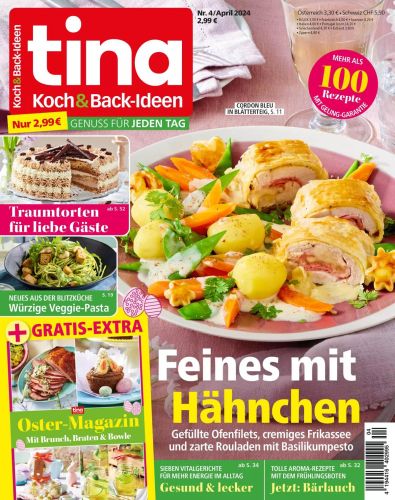 Tina Koch und Backideen Magazin No 04 April 2024